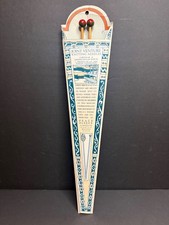 Vintage 5 Maple Birch Peace Fleece Knitting Needles Joint Venture USA/Russia