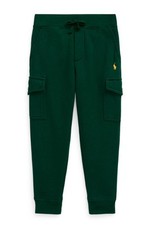 Polo Ralph Lauren Little Boys Fleece Cargo Jogger PantsColor Green Size 7 NWT