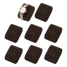 8pack Bracelet Watch Pillow Jewelry Display Pillows Dark Brown