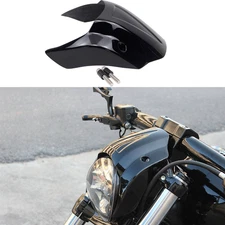 Gloss Black Fiber Glass Outer Headlight Fairing for Harley 18-23 Breakout FXBRS