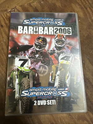 #ad #ad Bar To Bar 2006 Supercross 2 Disc DVD Ricky Carmichael James Stewart Chad Reed $39.99