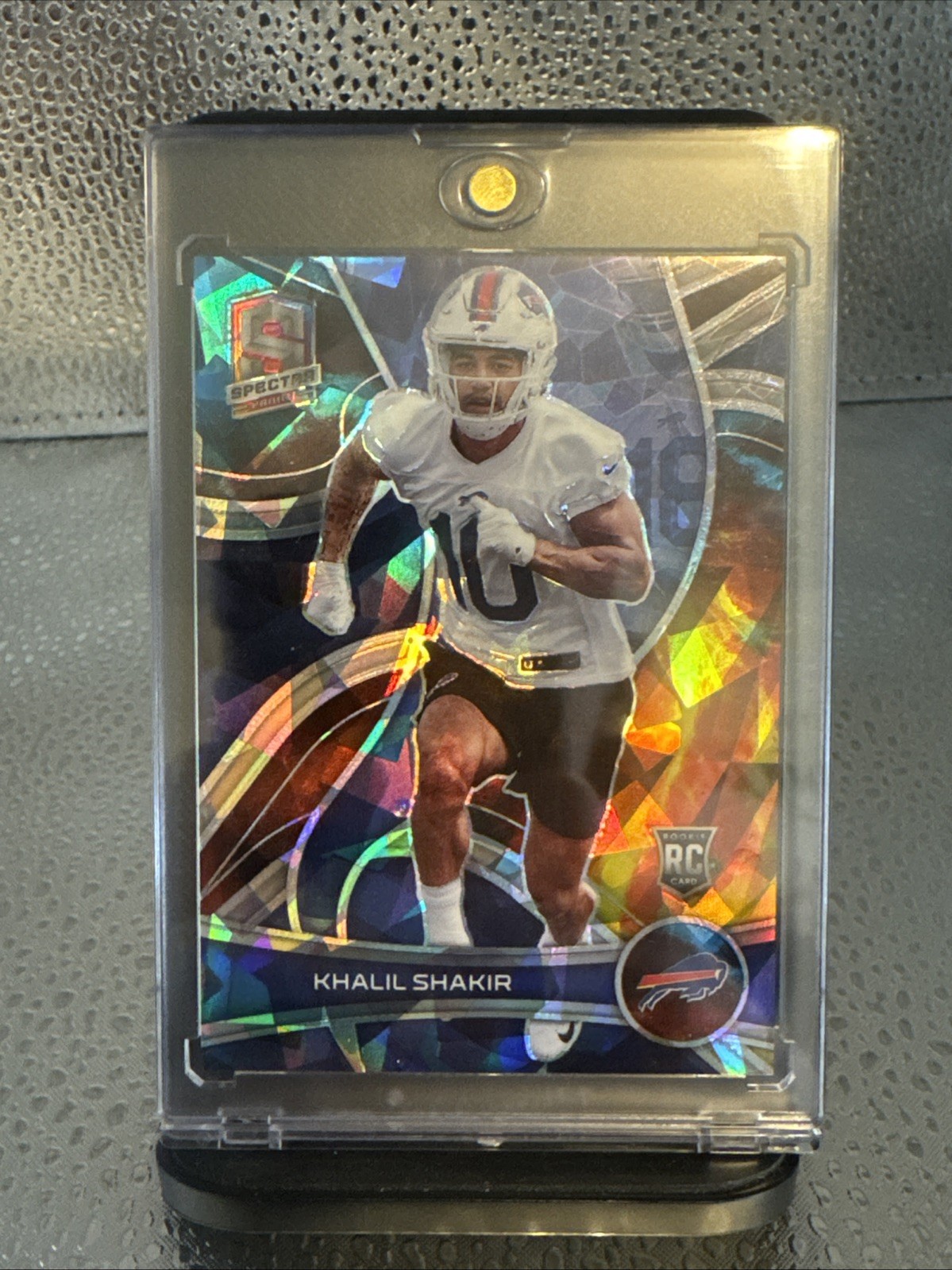 Khalil Shakir 2022 Panini Spectra Astral Prizm /40 Rookie RC #177 Bills