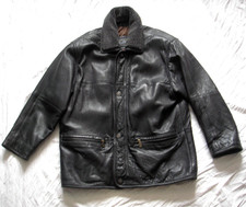 Milestone Lammnappa Herren Lederjacke schwarz Gr. 48 L