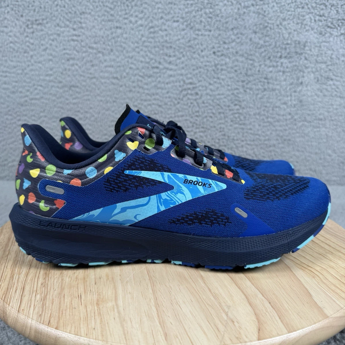 Brooks Launch 9 Blue Multi W for sale | eBay