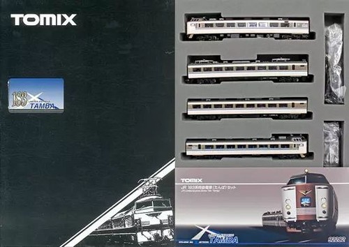 Juego de 4 vagones modelo tren Tamba serie 183 TOMIX 92282 usados | Condition: Used