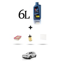Hoffcar Wartungskit 3 Filter Und 6L ÖL FüR VW Golf IV (1J1 1J5) 2.8 V6 150KW D