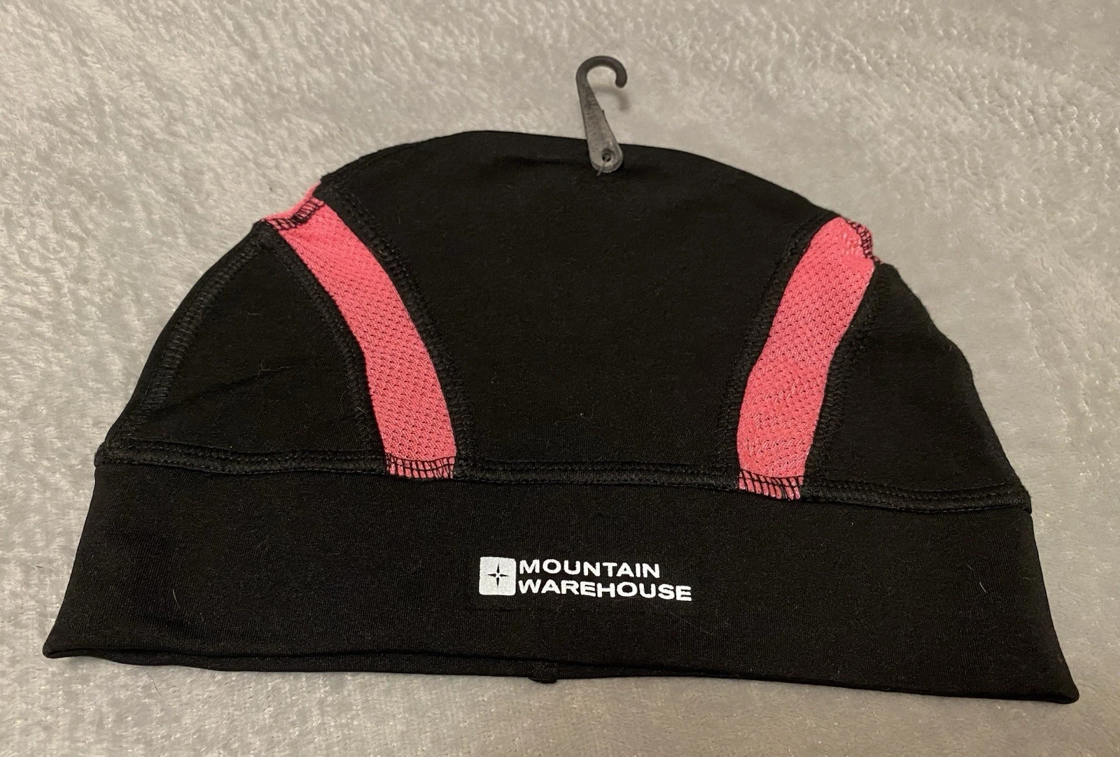 Fleece Lined Under Helmet Mountain Warehouse Active Black Hat S/M Size Outdoor