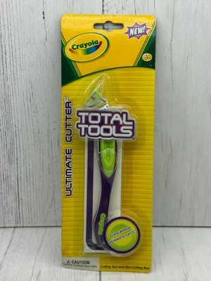#ad #ad Crayola Total Tools Ultimate Cutter Cutting Tool Mini Mat Vtg 2006 $8.50