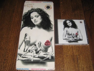 Red Hot Chili Peppers Mother's Milk Longbox and CD Knock Me Down Higher Ground