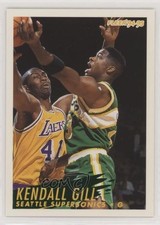 1994-95 Fleer European Kendall Gill #215 0q3