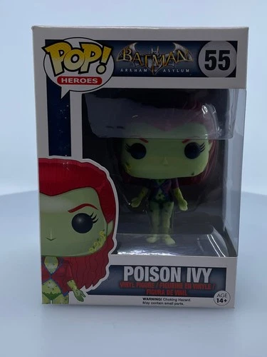 Funko POP! Heroes DC Comics Batman: Arkham Asylum Poison Ivy #55 DAMAGED BOX