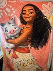 Disney Moana Canvas Backpack, toys, and blanket  — photo 6