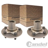 2X Febest Radnabe Hinten Passend FüR Land Rover Discovery Range Links+Rechts | 2