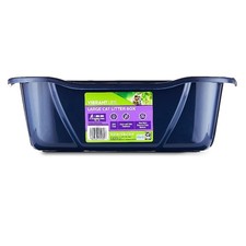 Large Open Cat Litter Box with High Sides, Enclosed Pet Toilet for Indoor Cats,