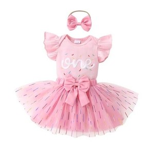 sweet one birthday dress Ice Cream Tutu set- Ice Cream outfit-Ice Cream dress-Ice Cream tutu-Sw –  Pink Toes & Hair Bows main image 1