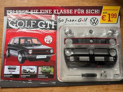 Hachette Volkswagen  Golf Serie 1 GTI 1:6  Ausgabe 1 Bausatz 1977
