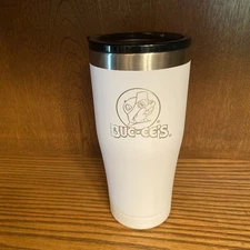 Buc-ees Yukon Outfitter Tumbler 20 oz Stainless Steel White Hot Cold Bucees