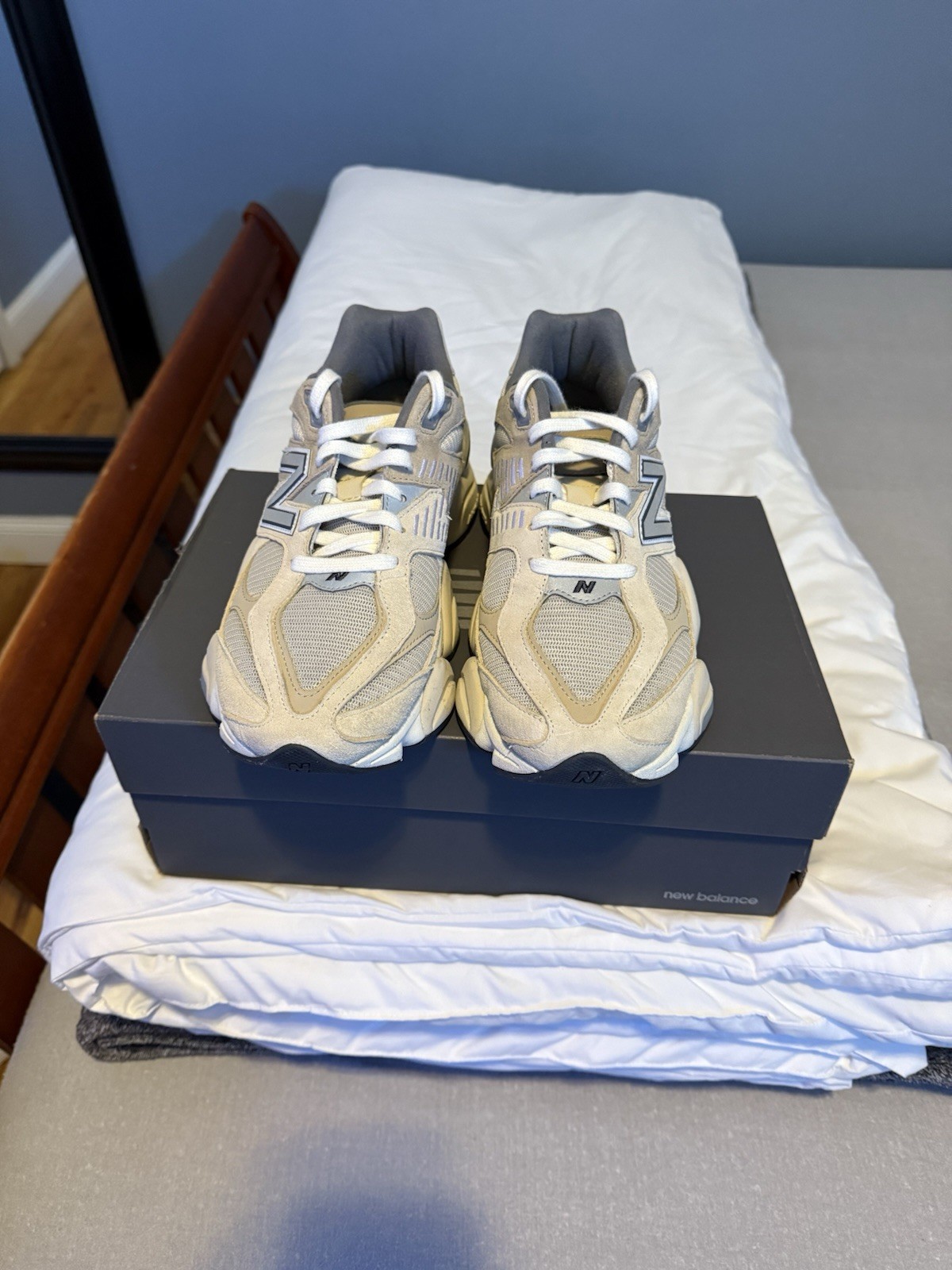 Size 9 - New Balance 9060 Sea Salt Surf image 2