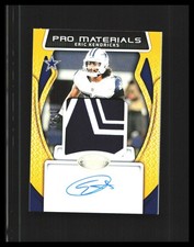2025 Eric Kendricks Patch Auto - Panini Certified Pro Materials /10 #PMS-EKS 