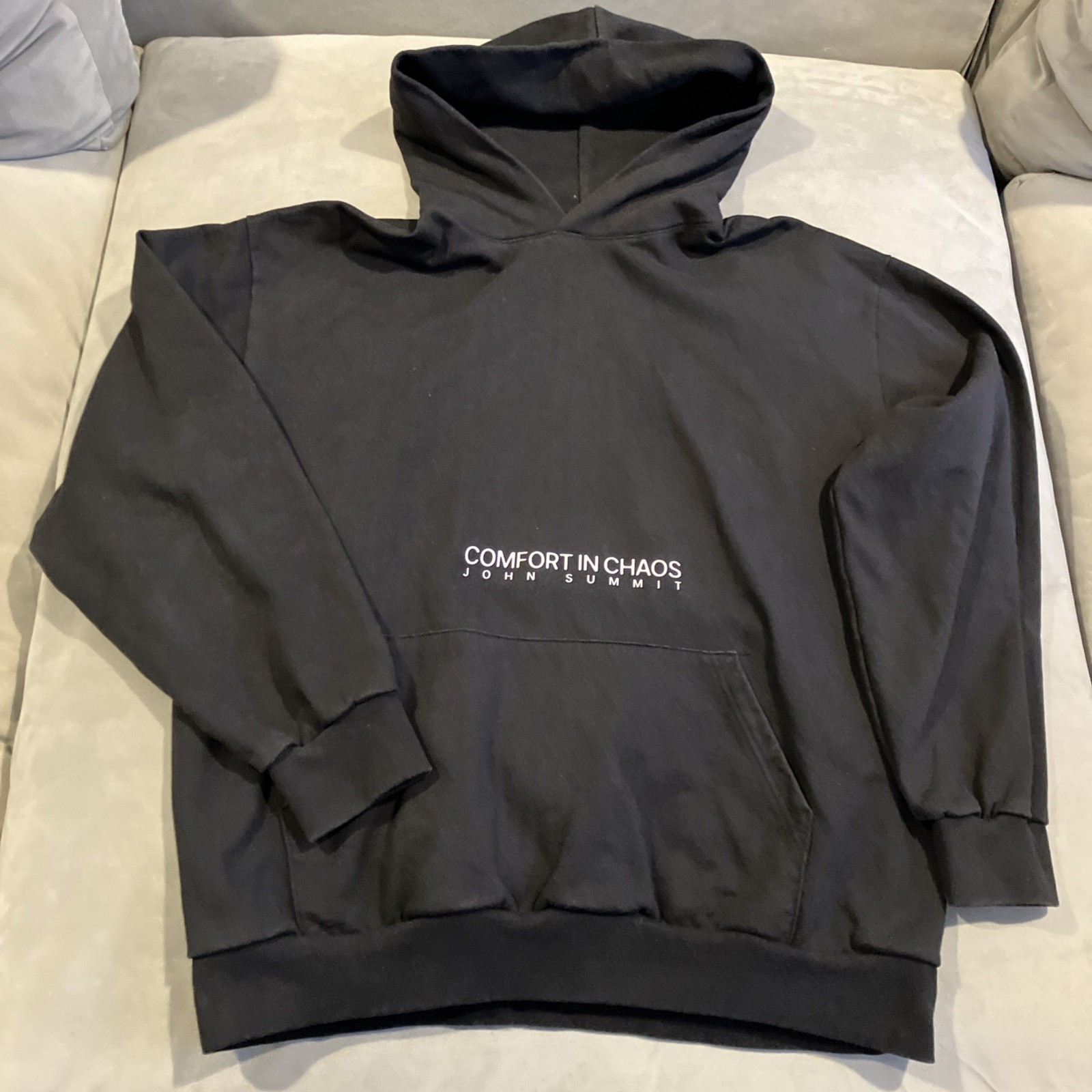 Experts Only - John Summit - Comfort In Chaos- Black Hoodie