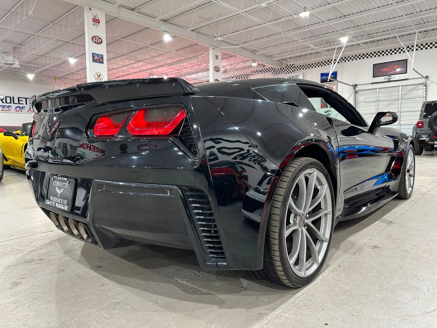 2017 [GBA] Black Chevrolet Corvette   | C7 Corvette Photo 4