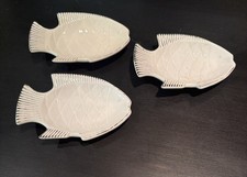 Set of 3 ND Exclusive Fish Dishes Excellent Condition No Chips Or Cracks