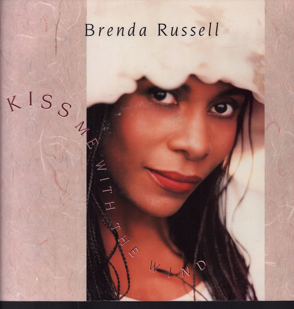 Brenda Russell Kiss Me With the Wind 12"" vinyl UK A&m 1990 in pic sleeve AMY578