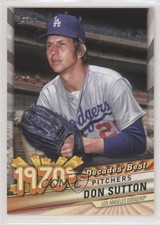 2020 Topps Decades Best Pitchers Don Sutton #DB-39 HOF 09dw