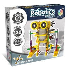 Multicolor Robot Building Kit for Kids 126 Pieces Educational STEM Toy Age 8 