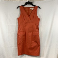 Gently Loved Michael Kors Orange Women's Dress, Sz. 8