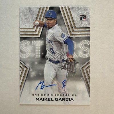 2023 Topps Maikel Garcia #BSA-MAG Baseball Stars Auto KC Royal RC