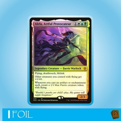 Alela, Artful Provocateur | FOIL | Magic | Throne of Eldrain | NM | EN | M