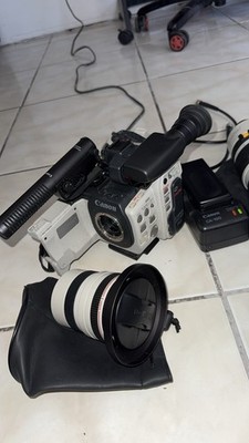Canon Hi8 8mm Video Camcorder & Image stabilizing 15x Lens Untested