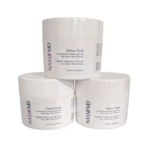 NassifMD Detox Pads Complexion Perfecting-3 Piece 60 count 180 Pads-New Sealed