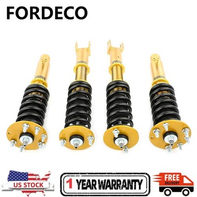 2008-12 Honda Accord Coilover Kit  Height Adj Suspension Lowering   FORDECO
