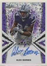 2019 Leaf Flash Purple 8/25 Alex Barnes #BA-AB1 Auto 09w5