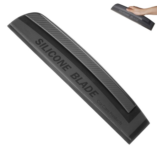 NEW Window Squeegee Shower Cleaner Car Glass Wash Water Wiper Silicone Blade - Picture 3 of 13