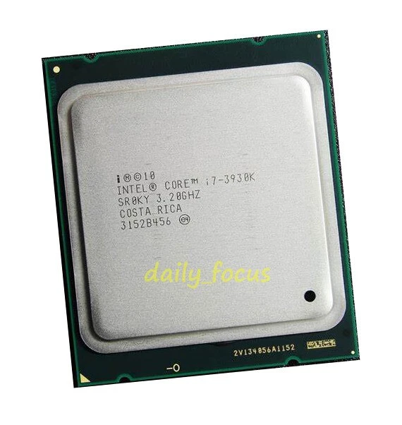 Intel Core i7-3930K 3.2 GHz LGA2011 6 cores 12 T SR0KY CPU Processor 12 MB - Image 3 of 4
