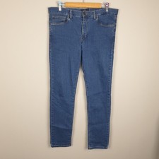 Paul & Shark Yacht Club Crew Jeans Mens W34 L32 Blue Straight Fit Stretch Denim