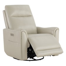 CHITA Power Recliner Chairs Swivel Rocker Recliner Chair with Charging Ports