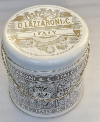 D. LAZZARONI PANETTONE DI MILANO  Vintage Metall TIN BOX leer