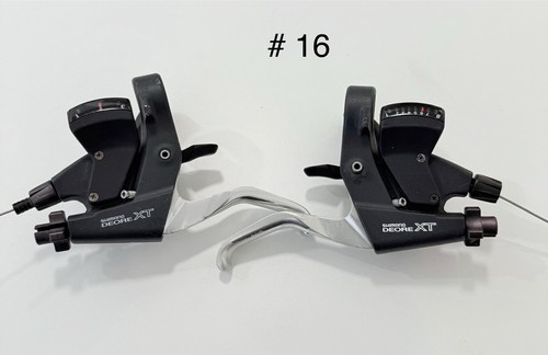 Shimano ST-M739 Deore XT shifter / brake levers vintage MTB 3x8-speed. JAPAN