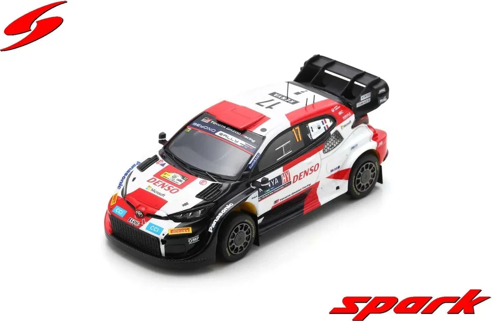 Toyota GR Yaris Rally1 Hybrid #17 Winner Rally Safari 2023 in 1:43 scale - Image 2 of 3