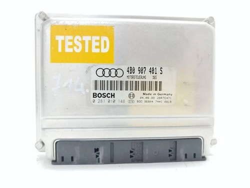 AUDI A6 Avant 4B5, C5 Motorsteuergerät ECU 4B0907401S 2.50 Diesel 32823770