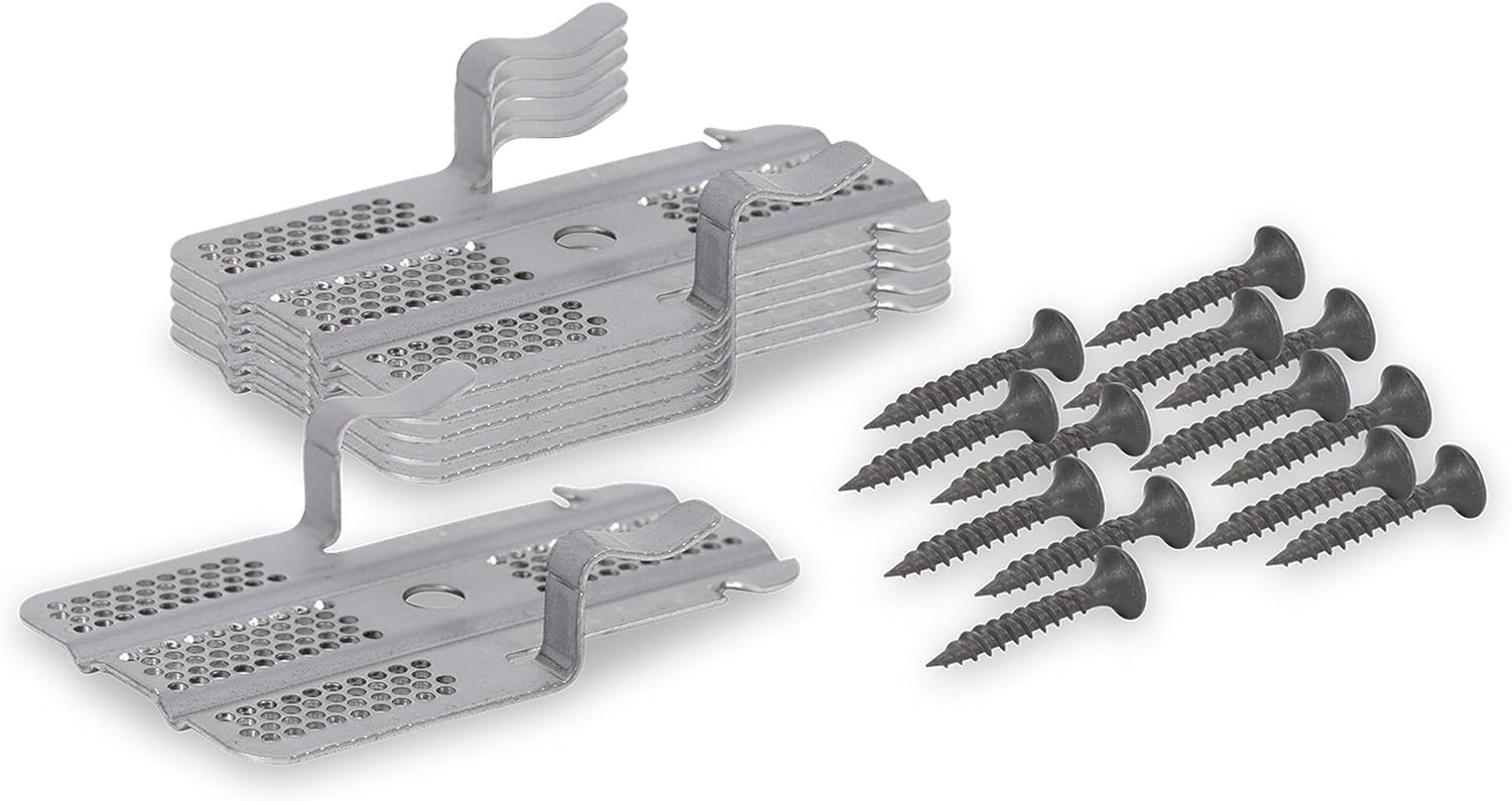 WAL-BOARD TOOLS Drywall Clips, Easy Drywall Repair Solution, Fits 1/2
