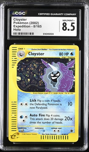 Cloyster graded CGC 8.5 for sale on eBay