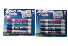 Expo Wow Low Odor Dry Erase Markers - Chisel ...