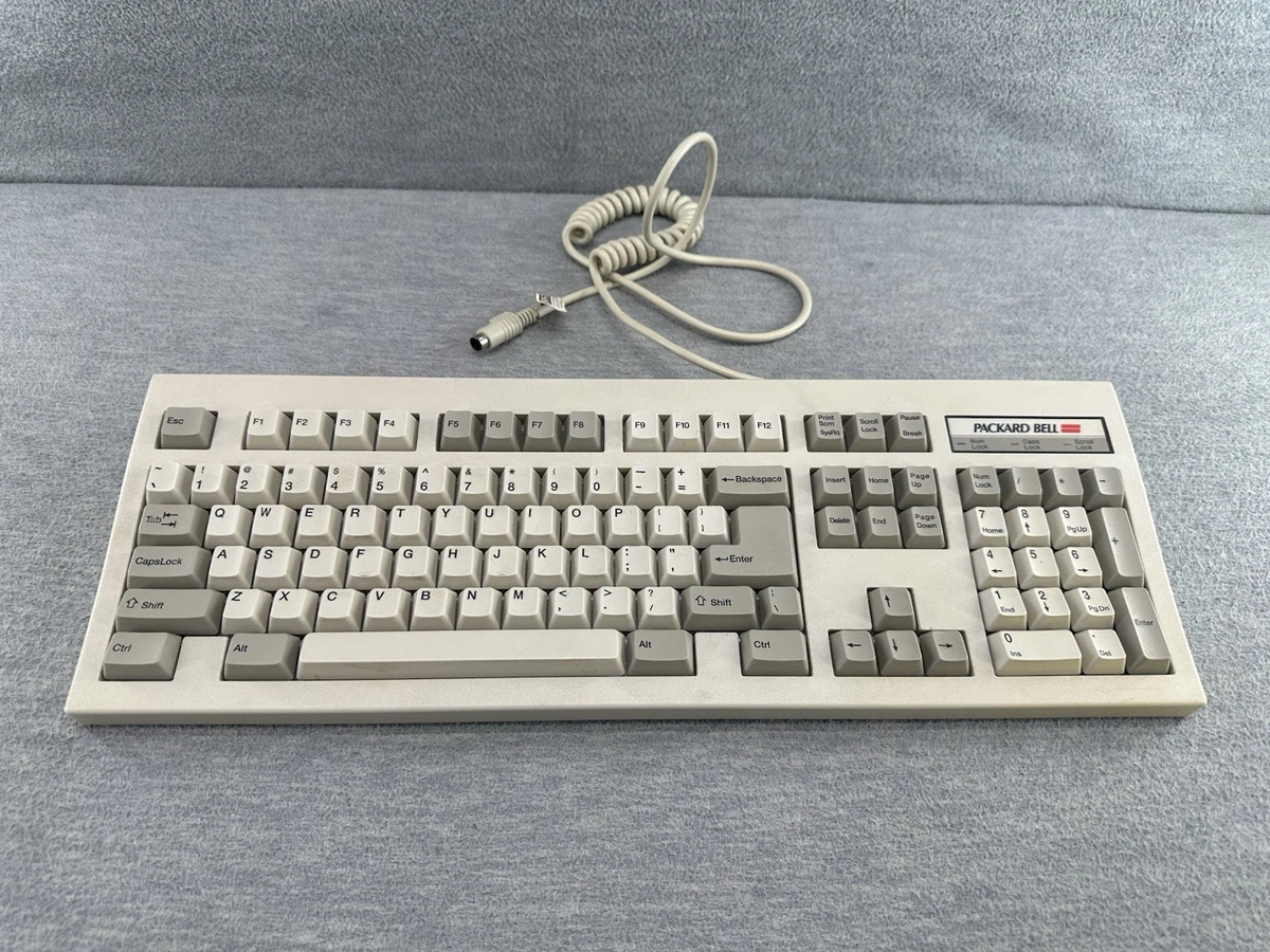 Clavier Packard Bell 5107A - QWERTZ Suisse-Français, Port PS/2, Neuf Ouvert (jamais Utilisé)