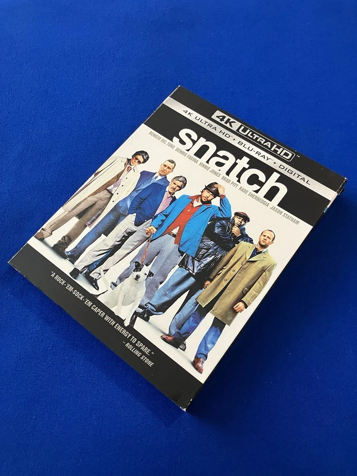 SNaTcH: 4K+blu ray+d/c w/ “VERY RARE/OOP” Slipcover “Read Desc”  💥BRaND NeW💥 - Image 2 of 4