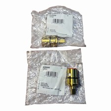 MOEN CFG 52000: Hot Double Handle Brass Shell Ceramic Disc Cartridge Lot Of 2